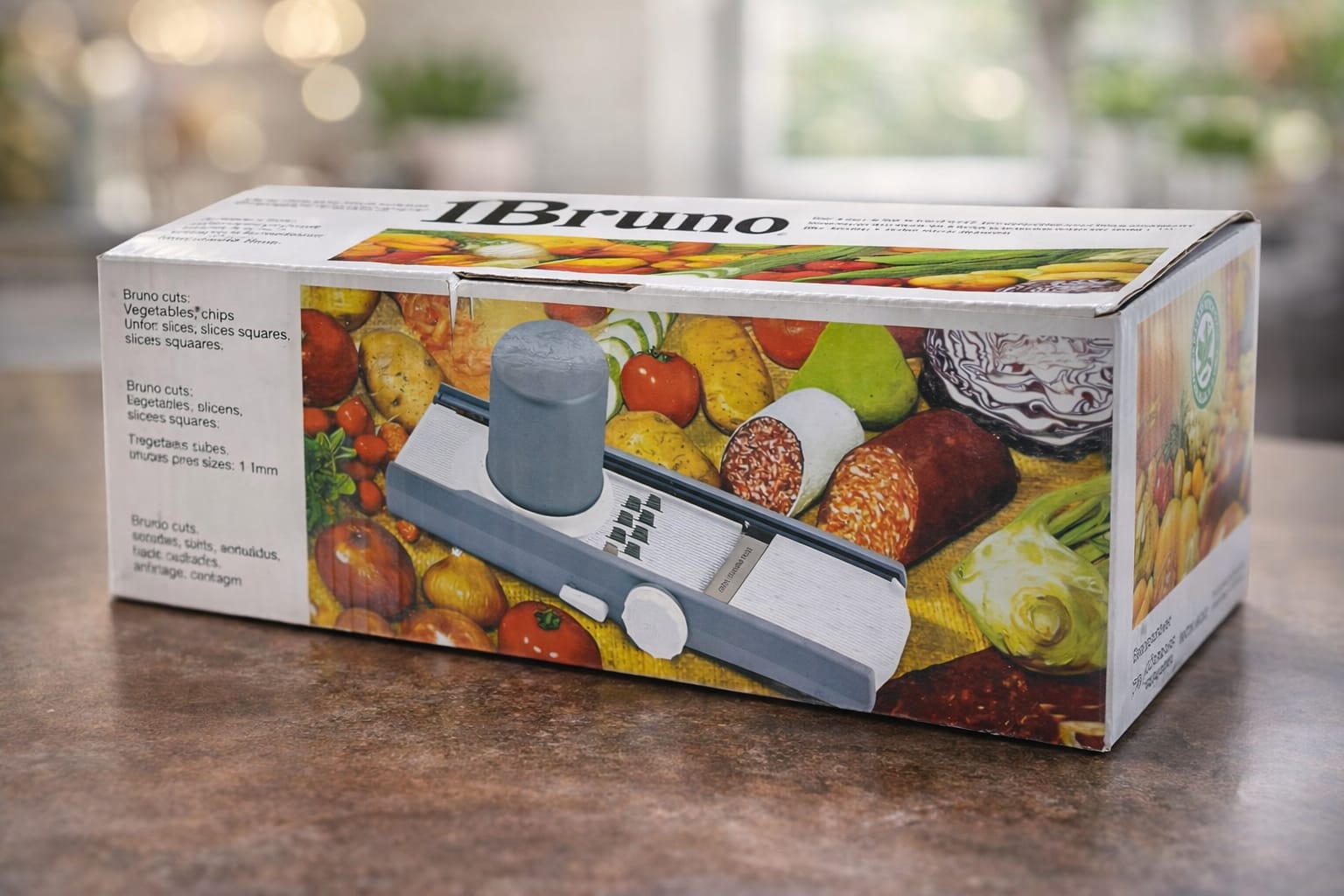 Bruno 5-in-1 Professional Vegetable Cutter & Mandoline Slicer – Effortless Precision, Razor-Sharp Performance & Ultimate Kitchen Upgrade