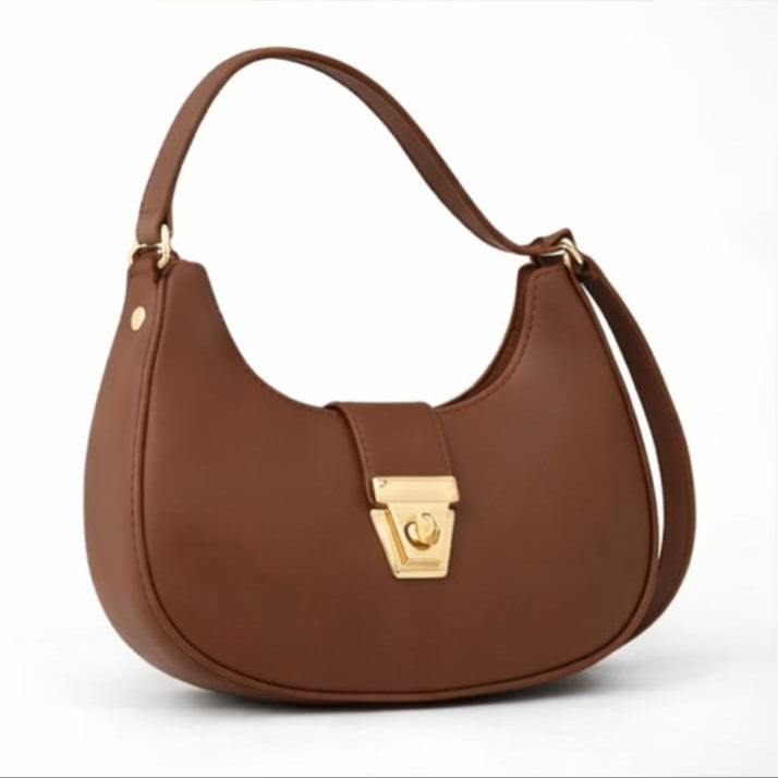 Trendy Crescent Shoulder Bag – Premium Stylish Handbag | 5 Colors Available | Eid Special Offer