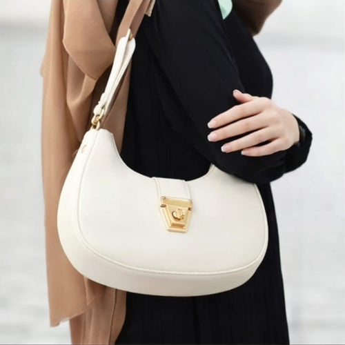 Trendy Crescent Shoulder Bag – Premium Stylish Handbag | 5 Colors Available | Eid Special Offer